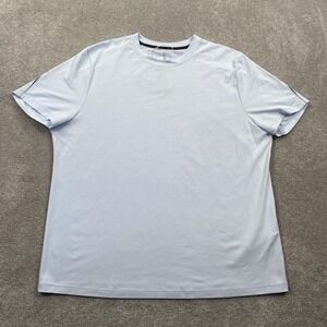 On Running Focus T Arctic Light Blue Short Sleeve Athletic Shirt Mens XL